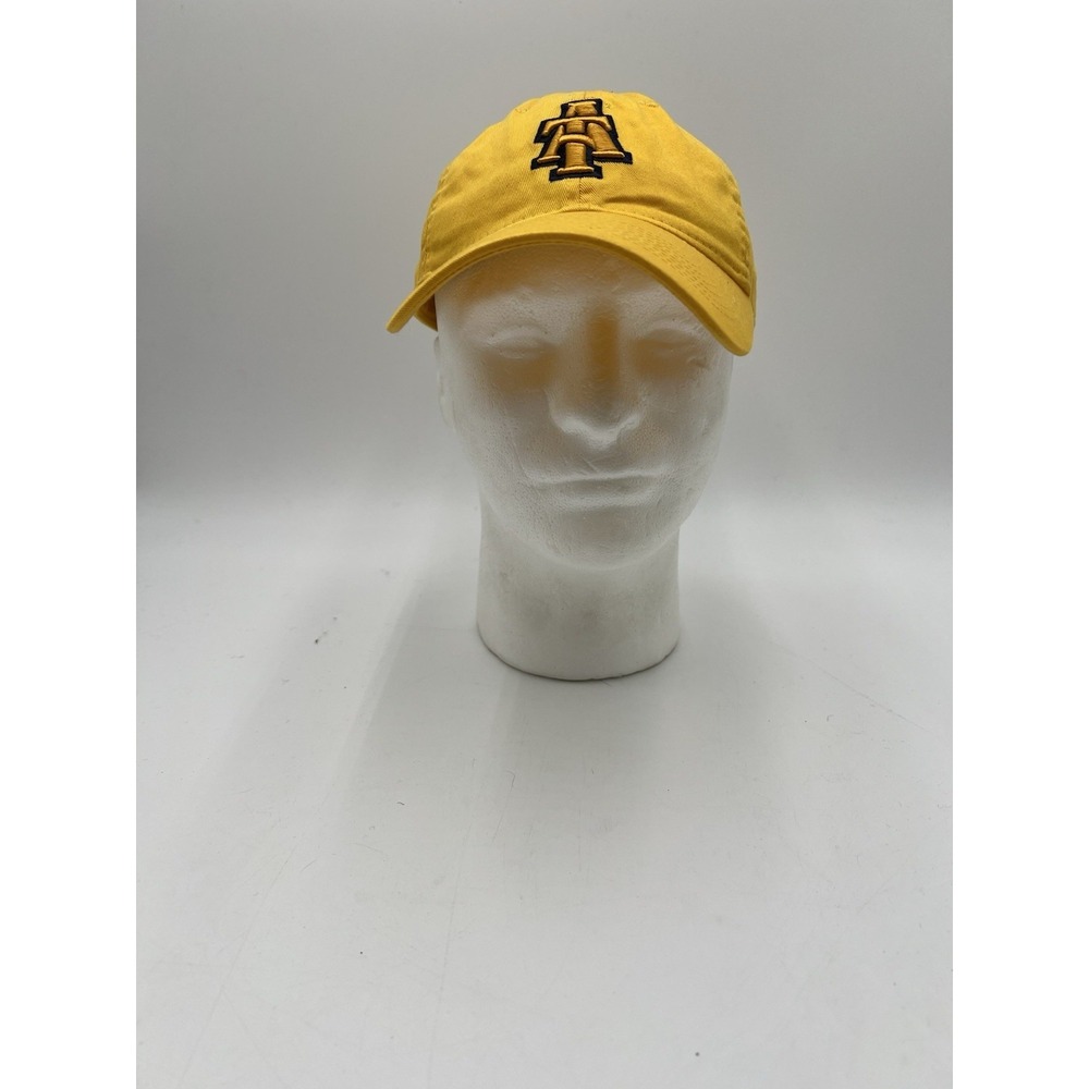 Legacy NC A&T Aggies Yellow Adjustable Strapback Hat Cap NCAA Embroidered
